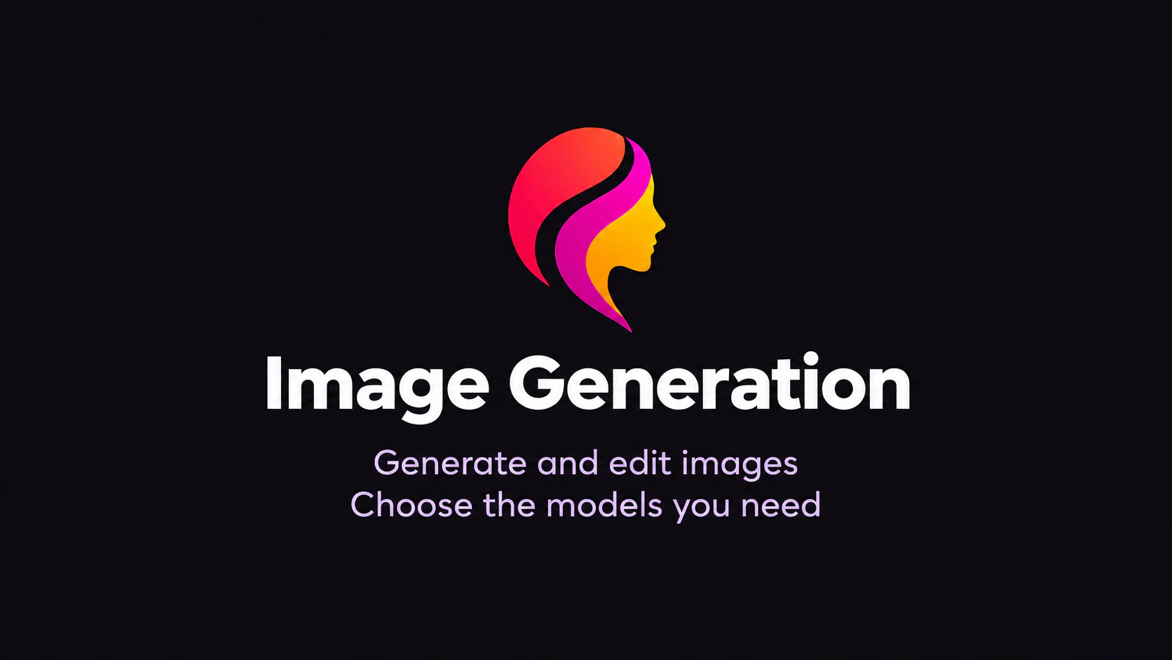 Image Generation. Generate and edit images. Choose the models you need. HearmemanAI.